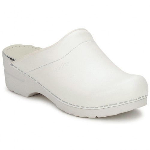 Sabots ouvert blanc Sanita Sabots ouvert blanc Sanita